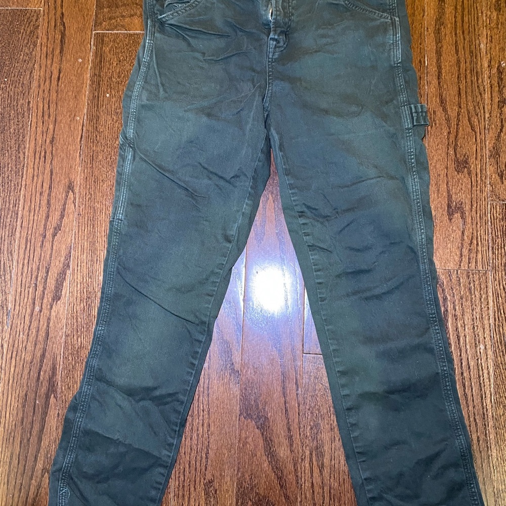 Olive Green Cargo Pants